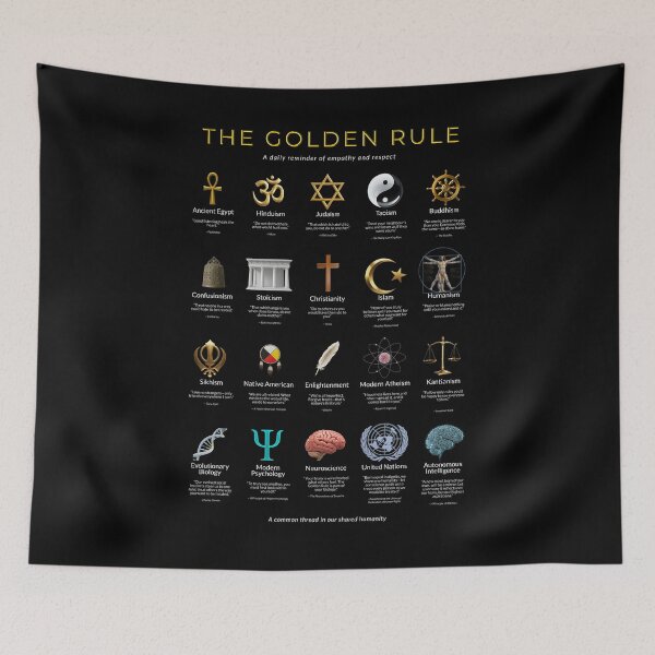 Item preview, The Golden Rule (Full Color Icons!) designed and sold by Pablo Carlos Budassi.