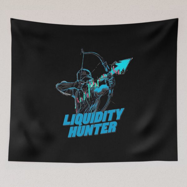 Item preview, Liquidity Hunter Market Structure Shirt designed and sold by KapiPrint.