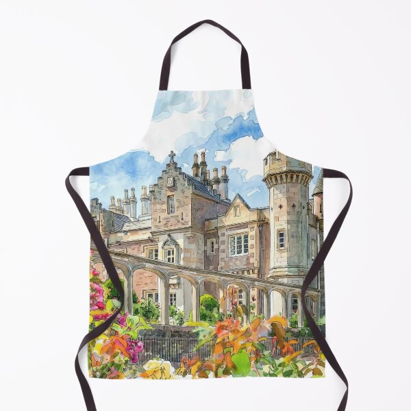 Item preview, Watercolour illustration of Abbotsford House, Borders, Scotland designed and sold by davidelder.