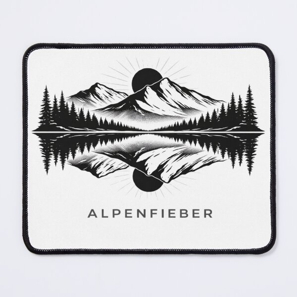 Item preview, Mirror landscape in the Alps designed and sold by Alpenfieber.