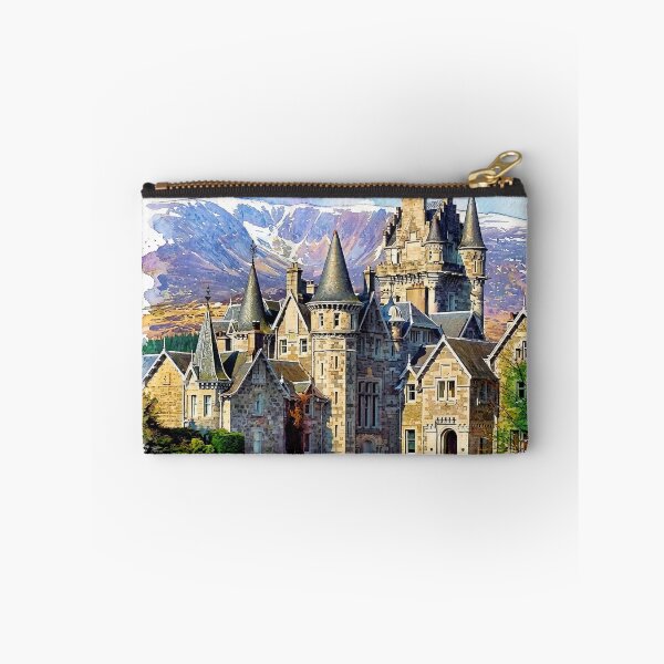 Item preview, Watercolour illustration of Ardverikie Castle, Scotland designed and sold by davidelder.