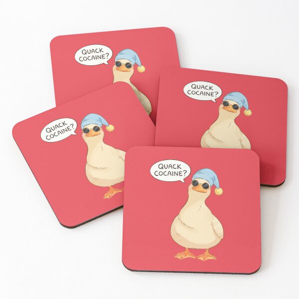 Item preview, Quack Cocaine Sassy Duck designed and sold by Poshparagon!.