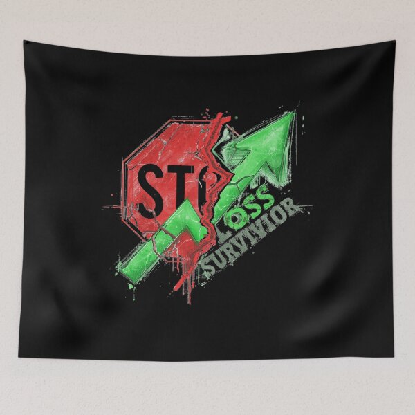 Item preview,  Stop Loss Survivor Funny Trader Shirt designed and sold by KapiPrint.