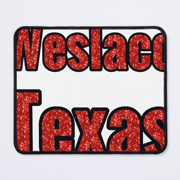 Item preview, Weslaco Texas City Name With Red Rhinestone designed and sold by TheIconSmith.