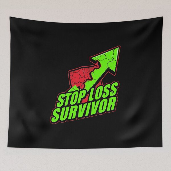 Item preview, Stop Loss Survivor Funny Trader Shirt designed and sold by KapiPrint.