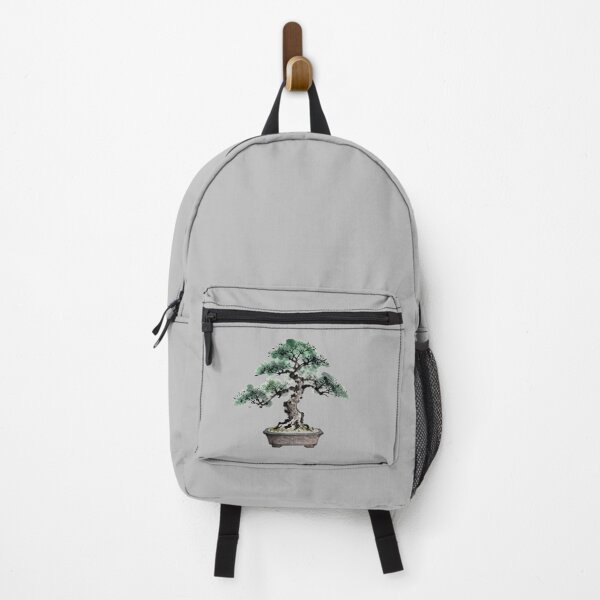 Item preview, Elegant Bonsai Tree Japanese Sumi-E Ink Art Zen Minimalist designed and sold by Artycom.