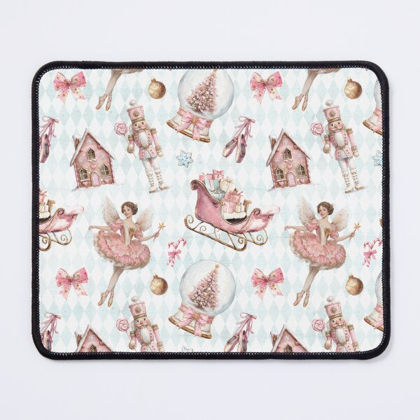 Item preview, Pink Nutcracker Christmas Pattern designed and sold by LouieVanille.