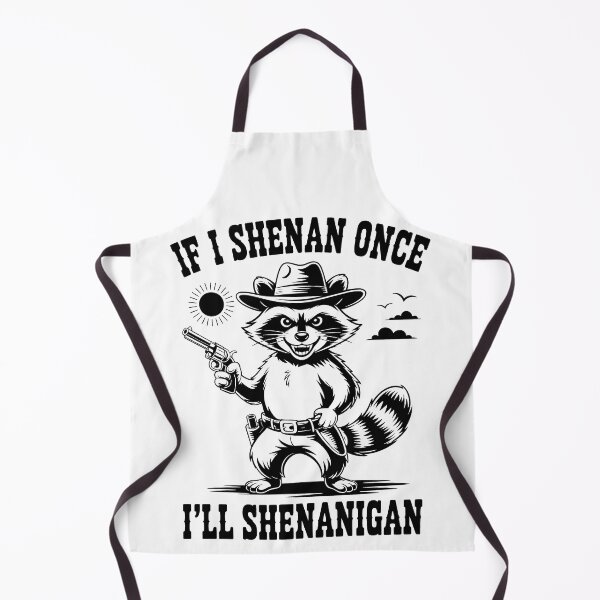 Item preview, If I Shenan Once I’ll Shenanigan  – Vintage Funny Meme Gift for St Patricks Day designed and sold by SEBANOX.