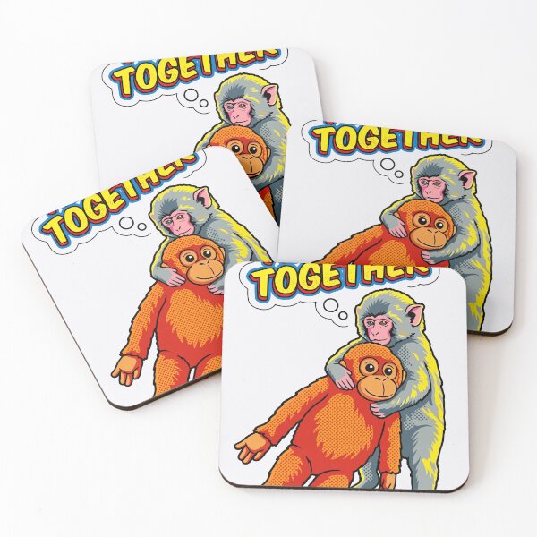 Item preview, Punch monkey always together  designed and sold by Poshparagon!.