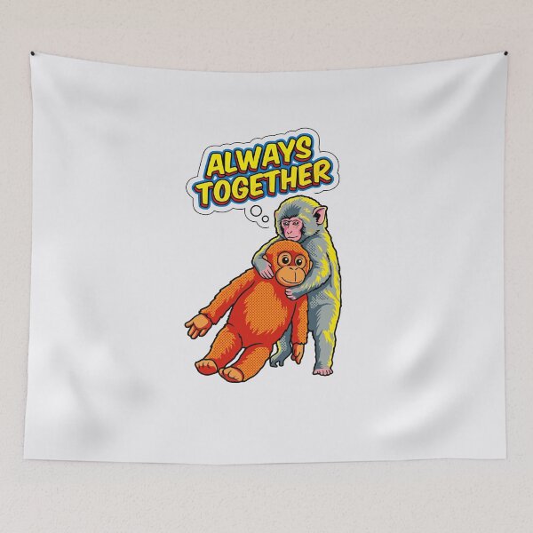 Item preview, Punch monkey always together  designed and sold by Poshparagon!.