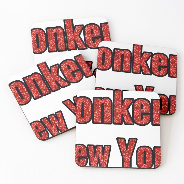 Item preview, Yonkers New York City Name With Red Rhinestone designed and sold by TheIconSmith.