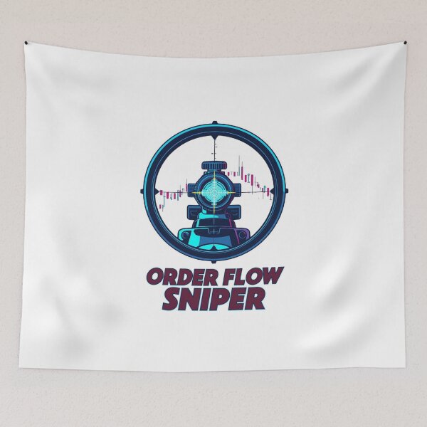 Item preview, Order Flow Sniper Trader Shirt designed and sold by KapiPrint.