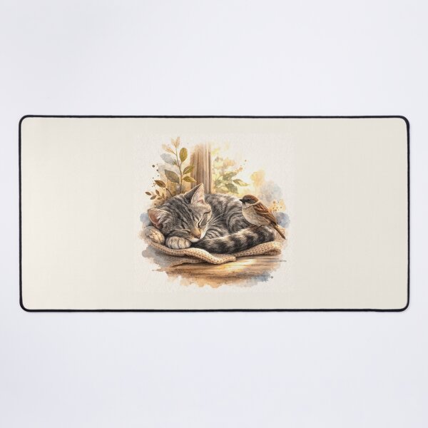 Item preview, Realistic Silver Tabby Cat Portrait – Cute Detailed Cat Face Art designed and sold by astersgraphics.