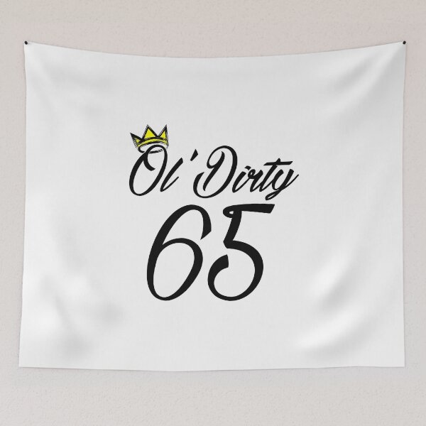 Item preview, 65th Birthday Ol' Dirty Birthday designed and sold by blackoutstudios.