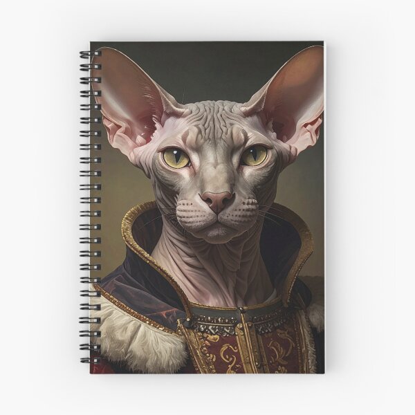 Item preview, Royal Sphynx Cat Renaissance Portrait designed and sold by Rutvain.
