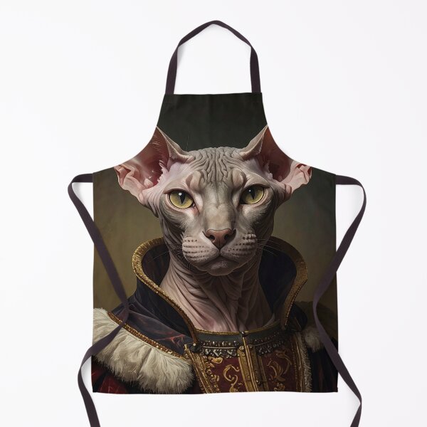 Item preview, Royal Sphynx Cat Renaissance Portrait designed and sold by Rutvain.