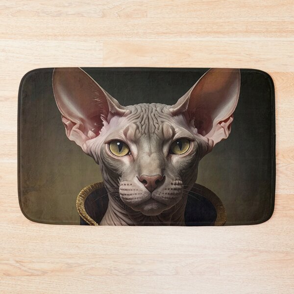 Item preview, Royal Sphynx Cat Renaissance Portrait designed and sold by Rutvain.