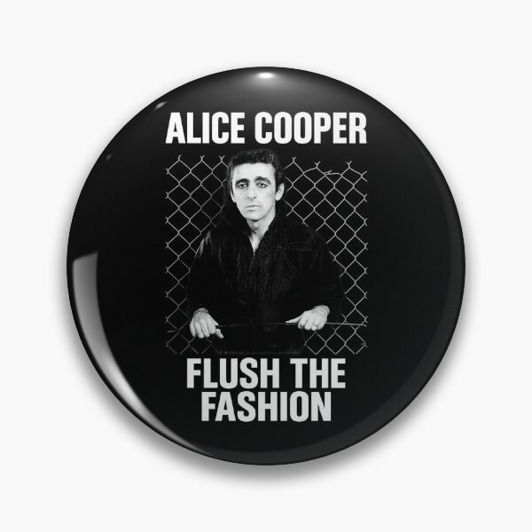 Item preview, Alice Cooper Flush The Fashon designed and sold by ROCK T's.