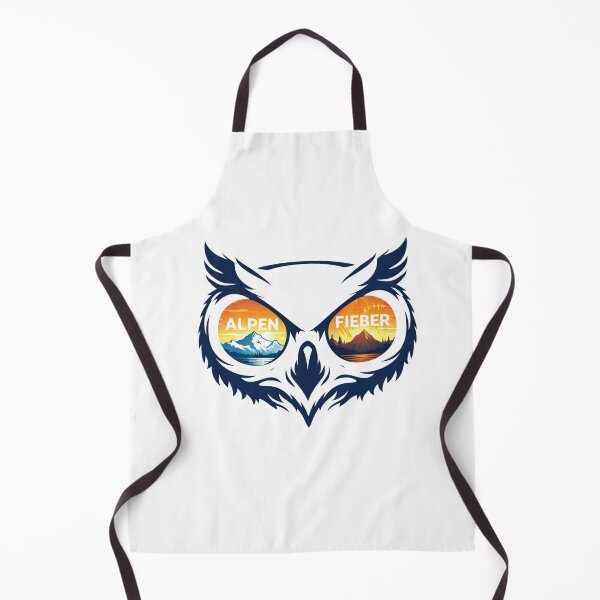 Item preview, Owl with Alpine panorama in its eyes designed and sold by Alpenfieber.