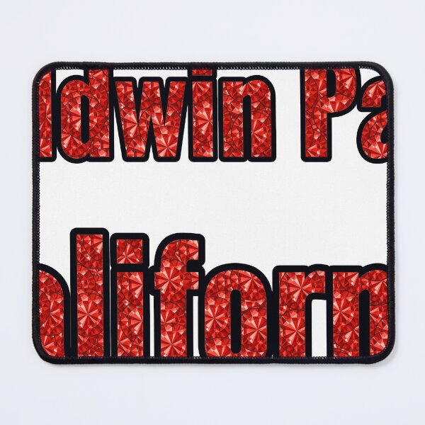 Item preview, Baldwin Park California City Name With Red Rhinestone designed and sold by TheIconSmith.