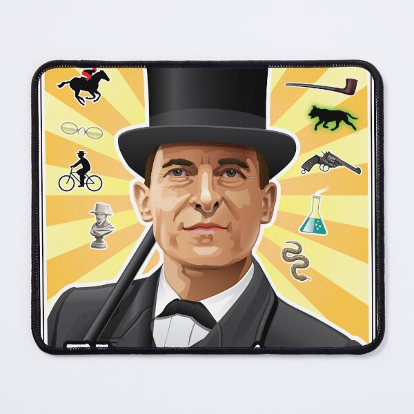 Item preview, Sherlock Holmes designed and sold by iconicart2021.