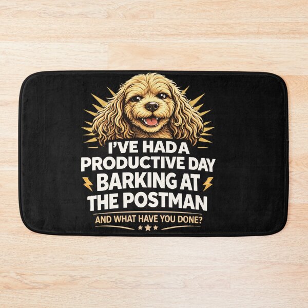 Item preview, Cockapoo Owner Barking Postman Humor designed and sold by Cockapoo Society.