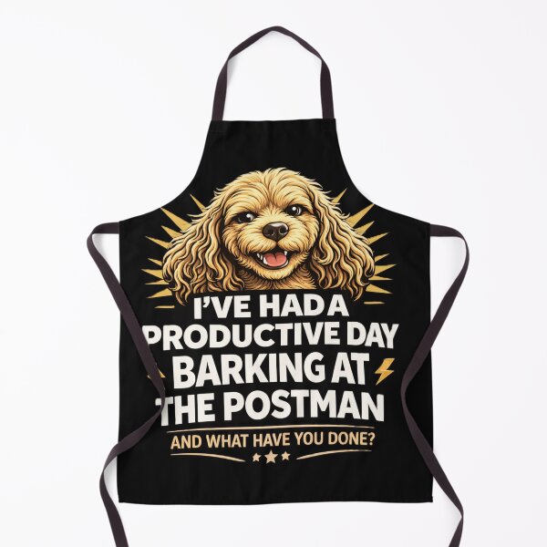 Item preview, Cockapoo Owner Barking Postman Humor designed and sold by Cockapoo Society.