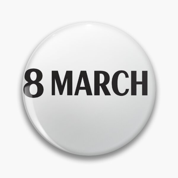 Item preview, 8 MARCH – Minimal Text Design designed and sold by Zampettalibera.