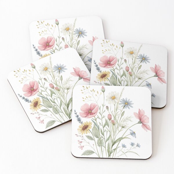 Item preview, Wildflower Watercolor Botanical Illustration## designed and sold by NOVASTOCK117.