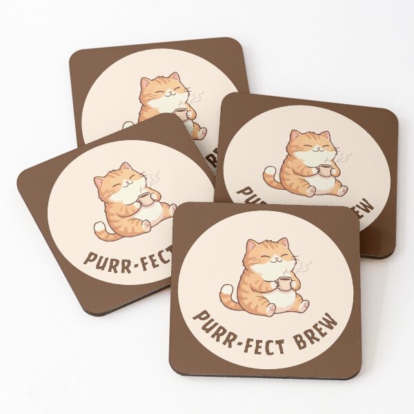 Item preview, Coffee Purr-fect Brew designed and sold by kreativdesigns_.