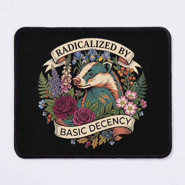 Item preview, Radicalized By Basic Decency Progressive Human Rights designed and sold by SkeletonsDanger.