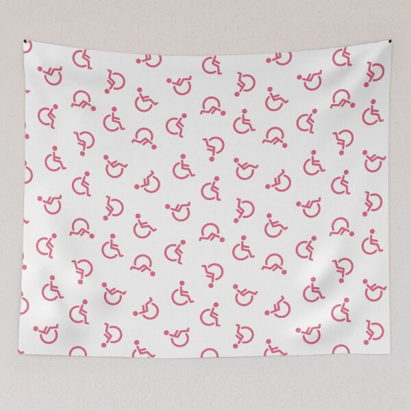 Item preview, Pink Accessibility Seamless Pattern designed and sold by OEKAKIYASAN.