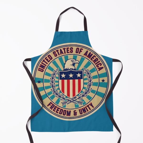 Item preview, Freedom and Unity USA Patriotic Shield Emblem designed and sold by BoralisSynth.