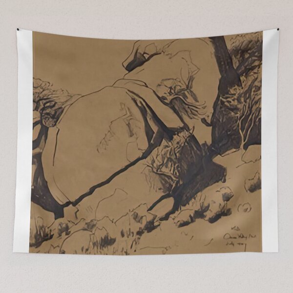 Item preview, New Upload - Maynard Dixon - Best Artist  -  Boulders, Onion Valley, Nevada, 1927 - Maynard Dixon  designed and sold by GabyDAlessandro.