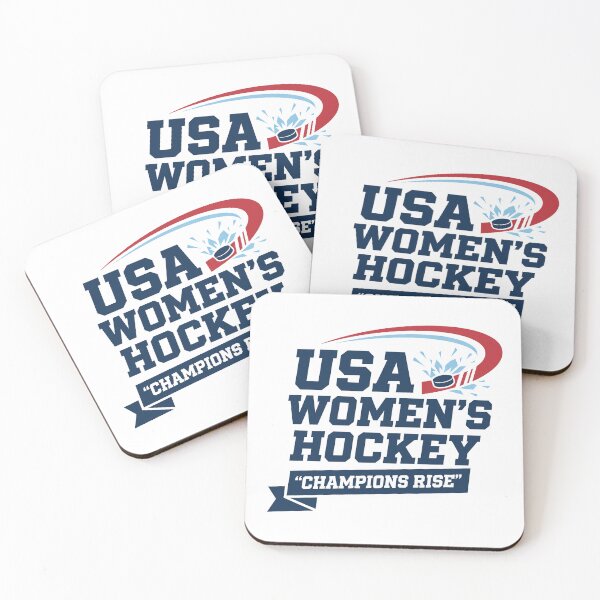 Item preview, USA Women's Hockey - Champions Rise designed and sold by CrispyMeowsart.