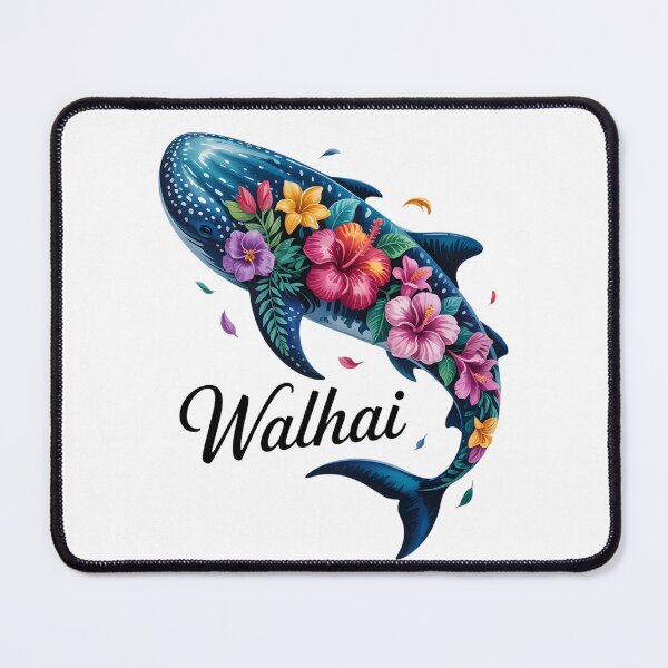 Item preview, Walhai - Whale Shark with Flowers designed and sold by JessArty ⭐⭐⭐⭐⭐.