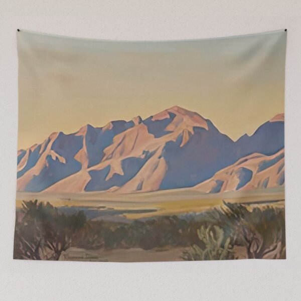 Item preview, New Upload - Maynard Dixon - Best Artist  -  Catalinas At Sundown (Arizona), 1943 - Maynard Dixon  designed and sold by GabyDAlessandro.