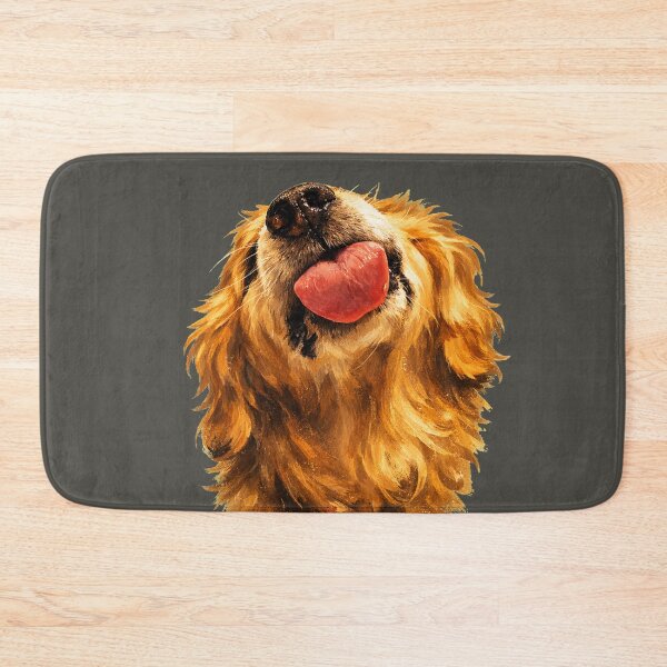 Item preview, Funny Golden Retriever Nose and Tongue Close-Up designed and sold by Sn1ver.