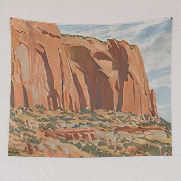 Artikelvorschau, Neuer Upload – Maynard Dixon – Bester Künstler – Klippen der Betatakin-Canyonwand, 1922 – Maynard Dixon entworfen und verkauft von GabyDAlessandro.