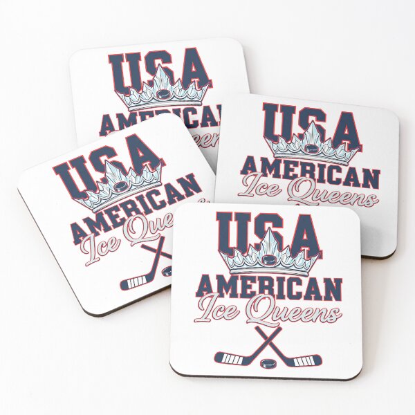Item preview, USA Women's Hockey - American Ice Queens designed and sold by CrispyMeowsart.