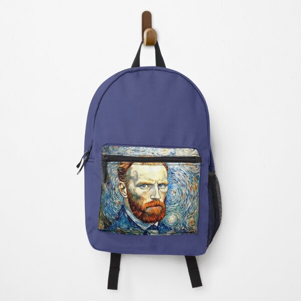 Item preview, Vincent van Gogh Starry Night Style Portrait designed and sold by Shoot-The-Moon.