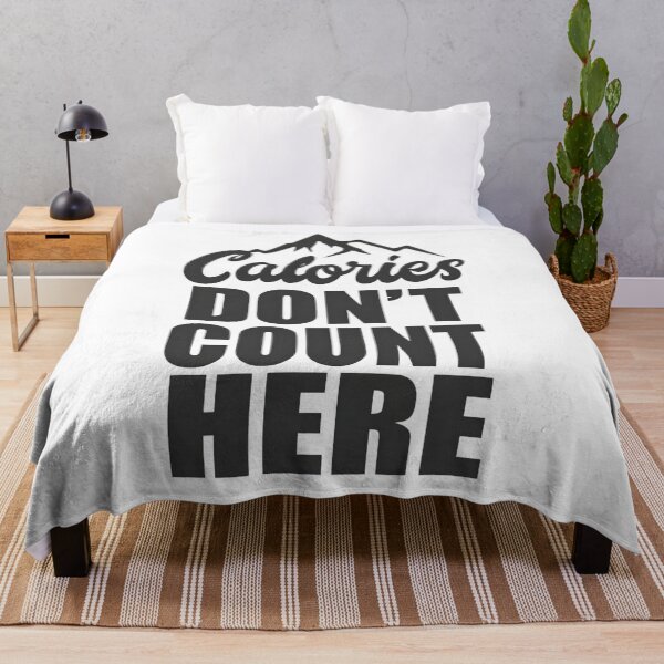 Item preview, Calories Don’t Count Here Hiking designed and sold by Ink Magic.