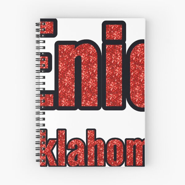 Item preview, Enid Oklahoma City Name With Red Rhinestone designed and sold by TheIconSmith.