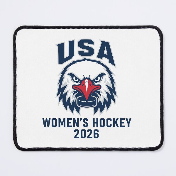 Item preview, USA Women's Hockey 2026 designed and sold by CrispyMeowsart.
