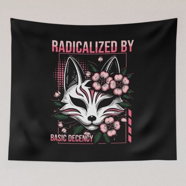 Item preview, Radicalized By Basic Decency Democracy Progressive Resist designed and sold by SkeletonsDanger.