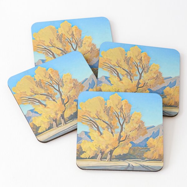 Item preview, New Upload - Maynard Dixon - Best Artist  -  Desert Cottonwoods (1944), 1944 - Maynard Dixon  designed and sold by GabyDAlessandro.