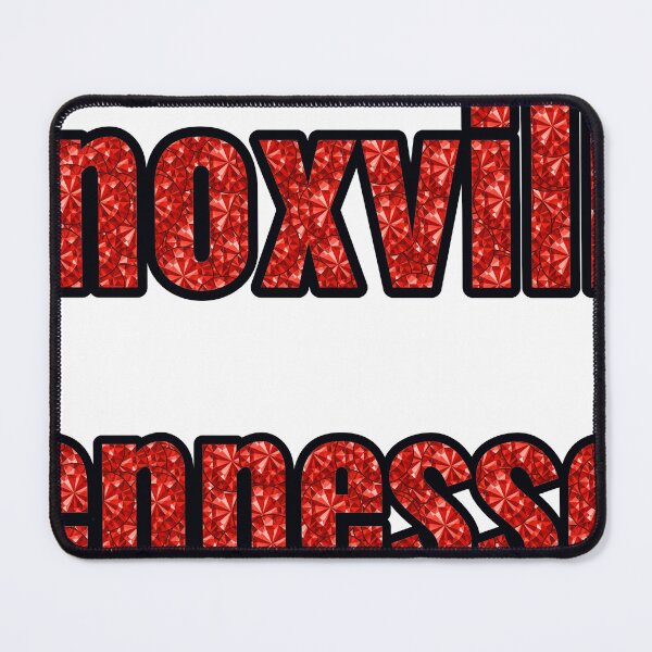 Item preview, Knoxville Tennessee City Name With Red Rhinestone designed and sold by TheIconSmith.