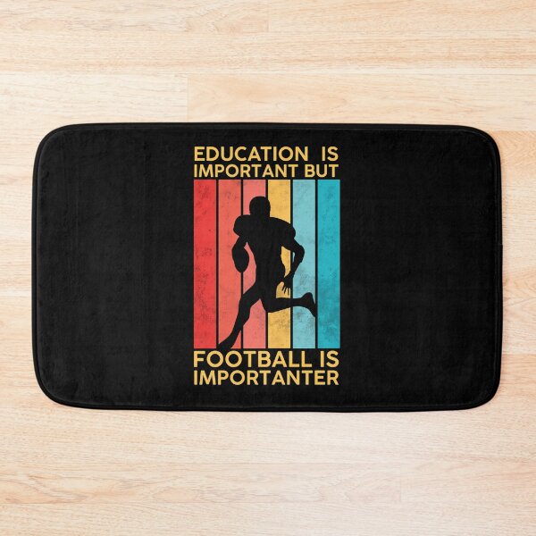 Item preview, Education Is Important But Football Is Importanter White designed and sold by jeedaharoun.