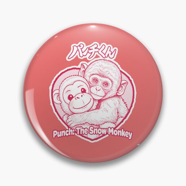 Item preview, Punch: The Snow Monkey designed and sold by hickhopshop.