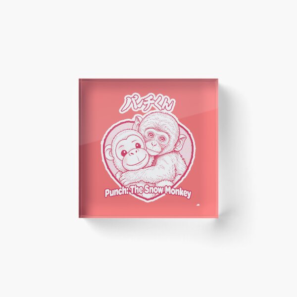 Item preview, Punch: The Snow Monkey designed and sold by hickhopshop.